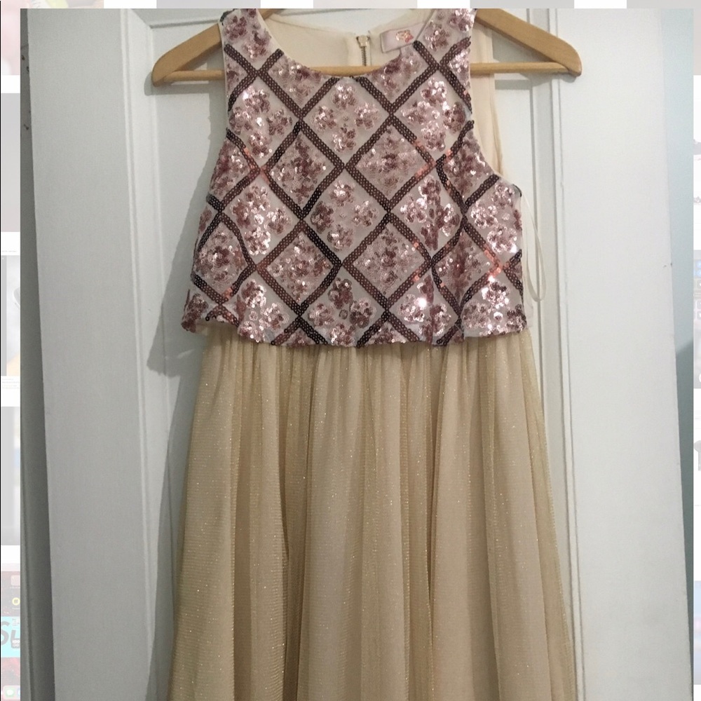 Sequin girls dress!